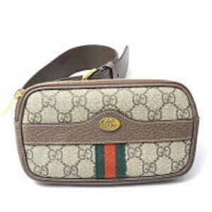 Gucci Ophidia GG Supreme waist bag belt pouch leather